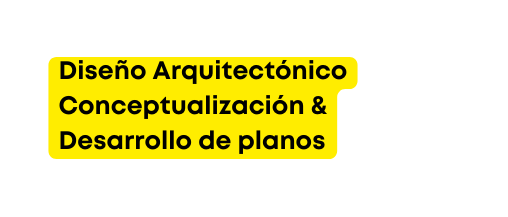 Diseño Arquitectónico Conceptualización Desarrollo de planos